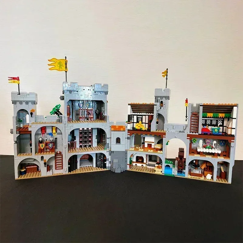 Совместимые 10305 85666 строительные блоки замка Король Лев кирпичи образовательные