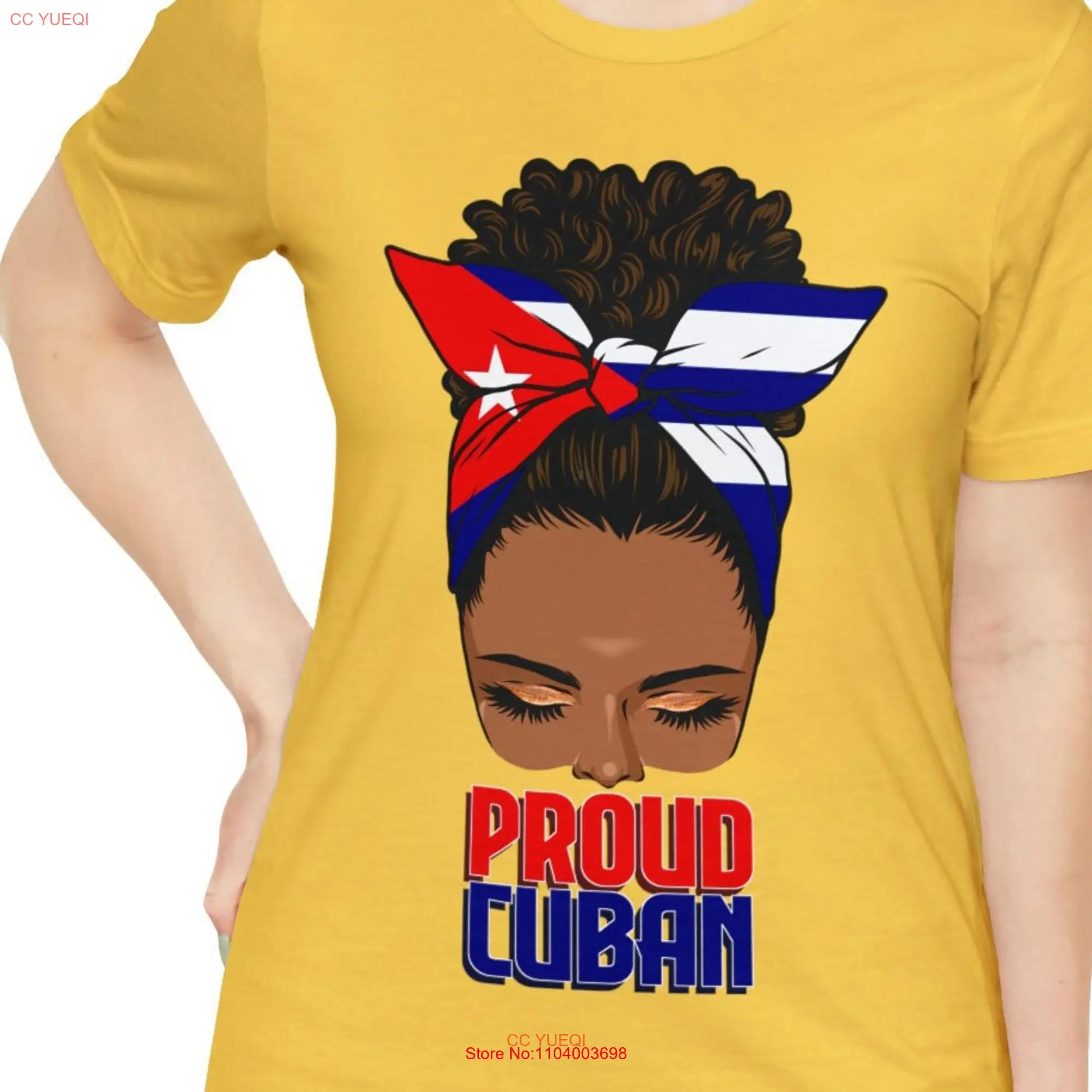 Женская футболка с надписью Proud Woman красная синяя белая Национальная женская