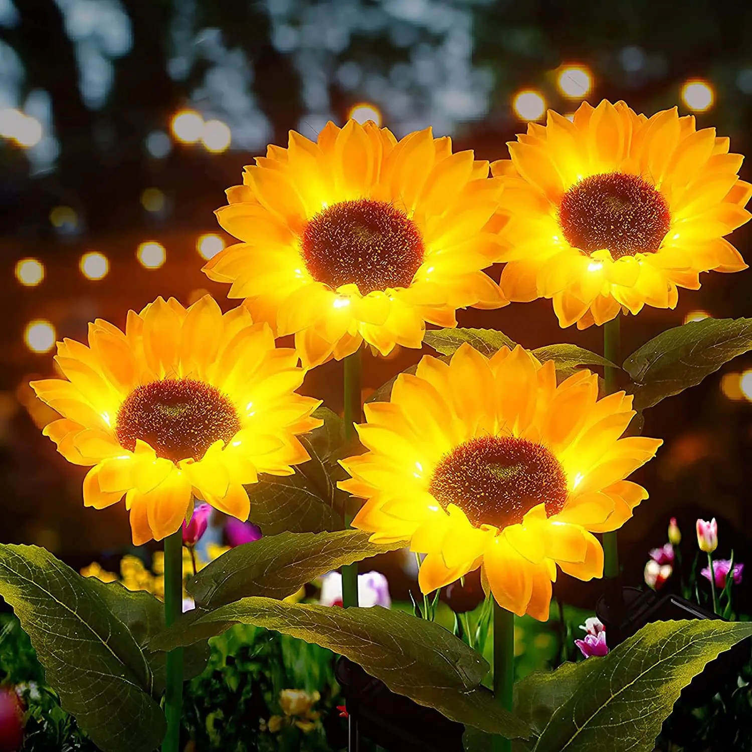 

Sunflower Shape Outdoor Solar Lights for Garden Decor Garden Lights Outdoor Solar Solar Garden Light Solar Led Light Outdoor