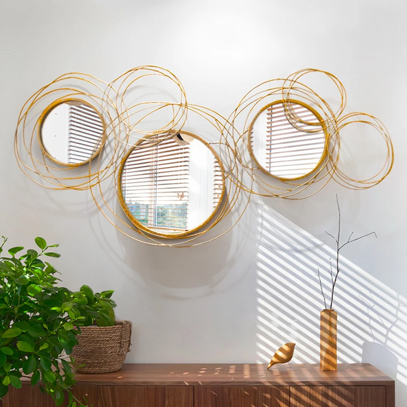 

Роскошное креативное декоративное зеркало для гостиной, настенное зеркало для холла, необычное большое украшение Lustra, украшение для дома