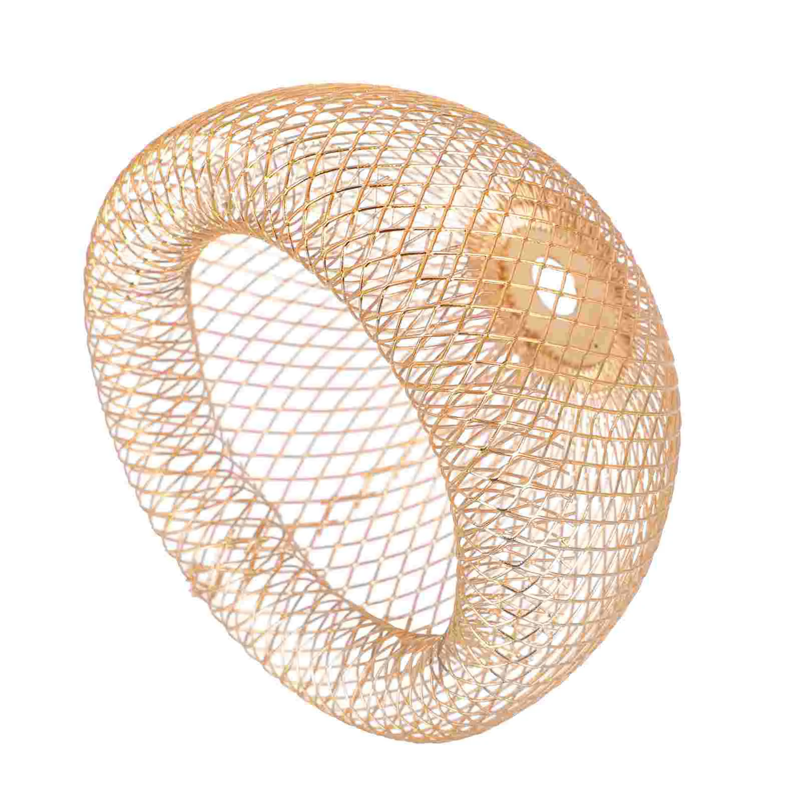 

Lampshade Practical Cover Decorative Accessory Accessories Hanging Light Iron Wire Craft