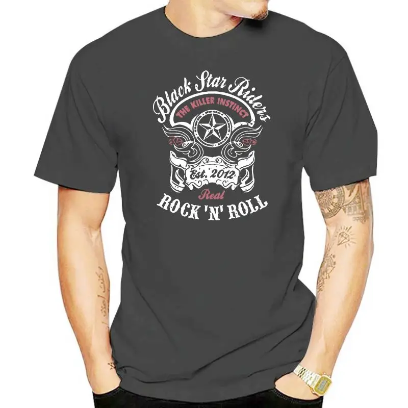 

Black Star Riders Rock N Roll Men's Fashion T-shirt