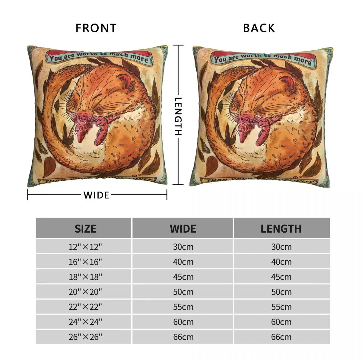 Вы стоит больше чем ваша производительность Противоударная задняя мышь