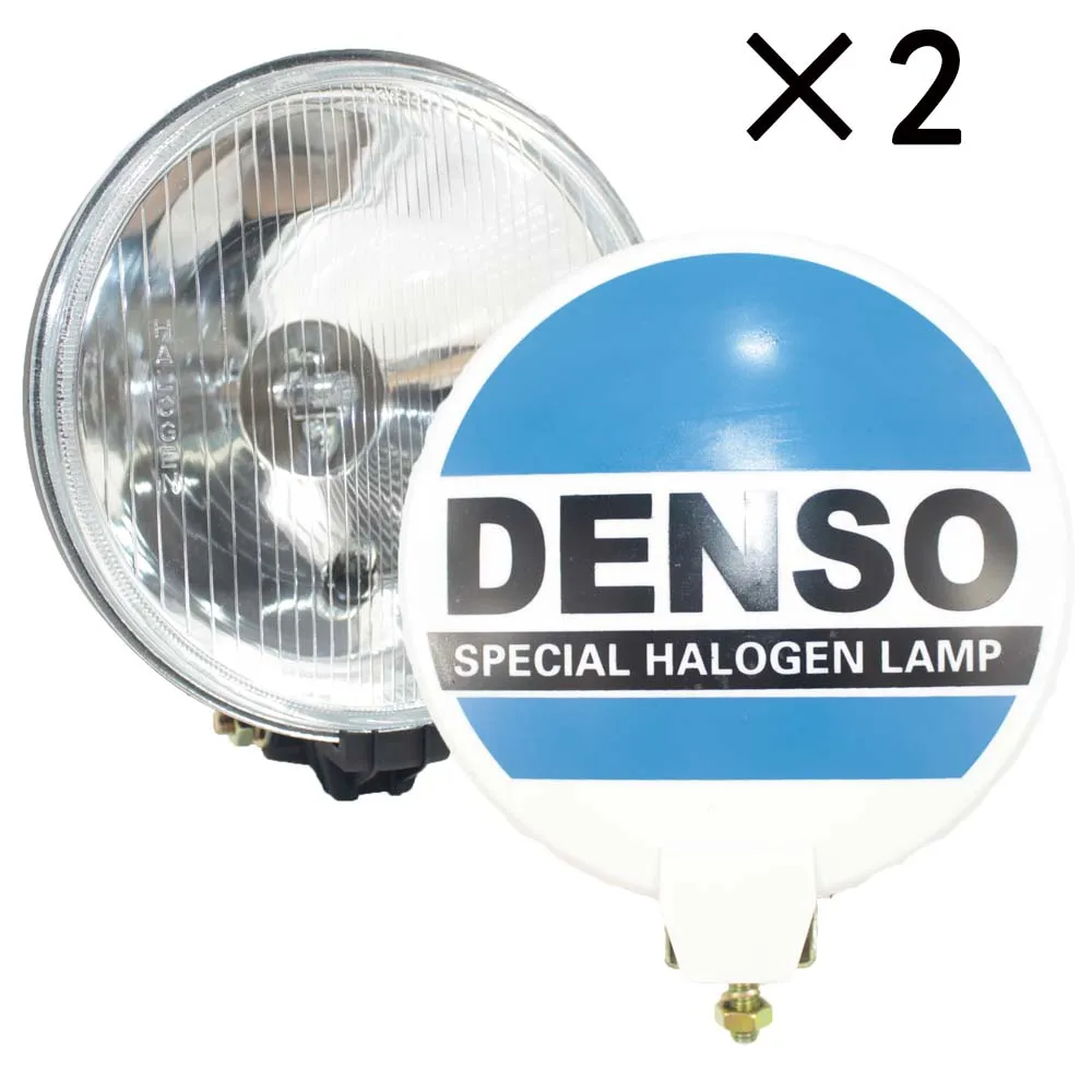 

7.5 Inch off Road Piaa Like Round Black Plastic Body Lamp W/Stone Cover Srb-2100nb