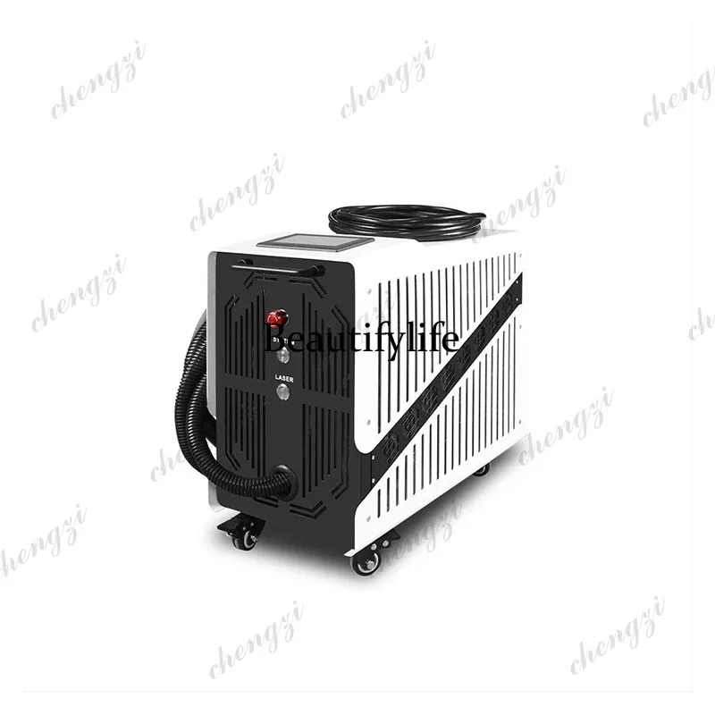 Фото Импульсный ручной лазерный очиститель 81 200W 300W 500W с лазерным источником JPT/ZBTK, портативный, для очистки металла и дерева №5