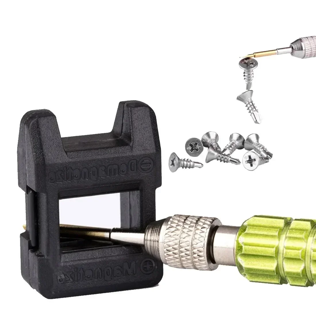 Магнитный размагничиватель 2 в 1 отвертка Магнитная магнитный для легкого