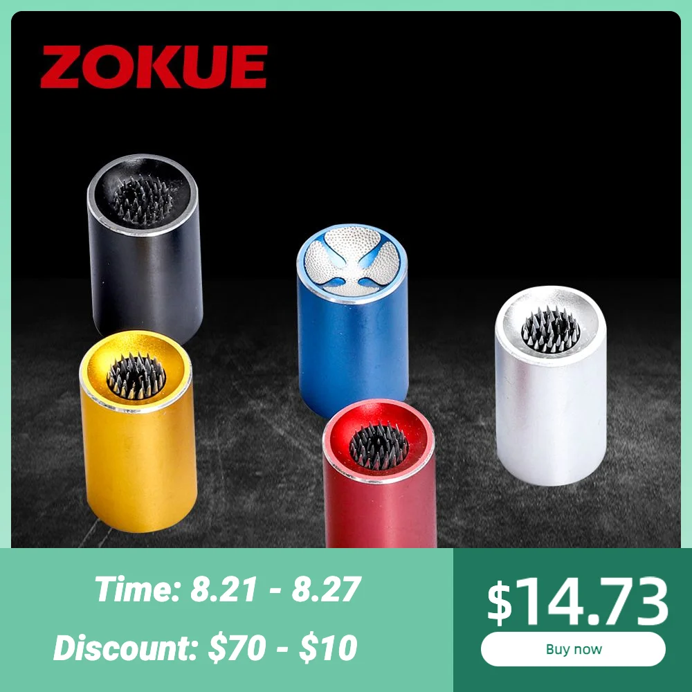 

ZOKUE Multifunction Billiard Pool Cue Tip Tools Shaper Repair 5 Colors 2 in 1 Tip Pricker Convenient Billiard Accessories