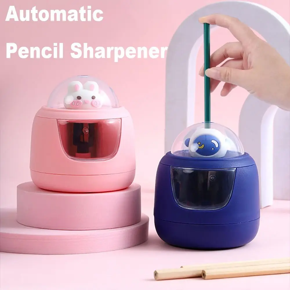 Sharpener Electric Enters Lead School Supplies Sharp Blade Cartoon Creative Pen Sharpening Tool