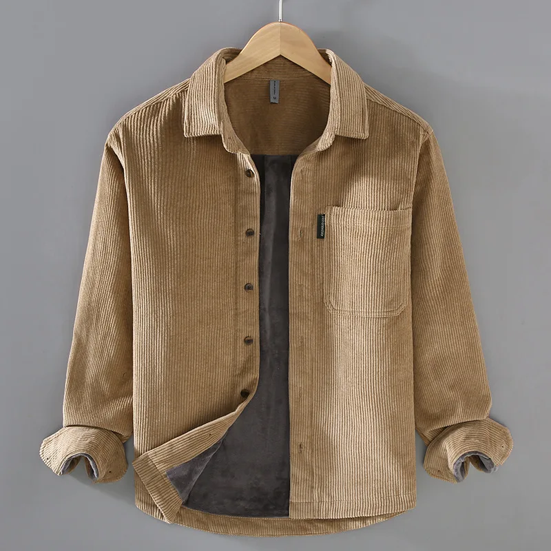 Зимняя повседневная мужская молодежная куртка на толстой бархатной подкладке