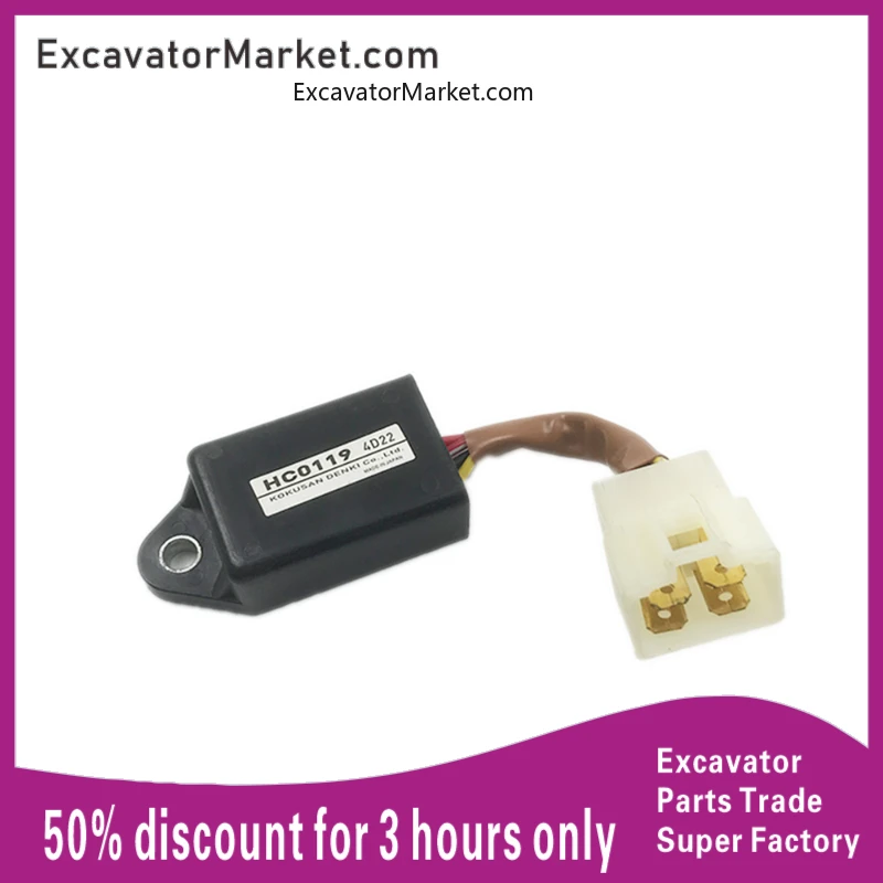 Экскаваторная модель Hc0108 Hc0119 стартовый датчик предварительного нагрева реле