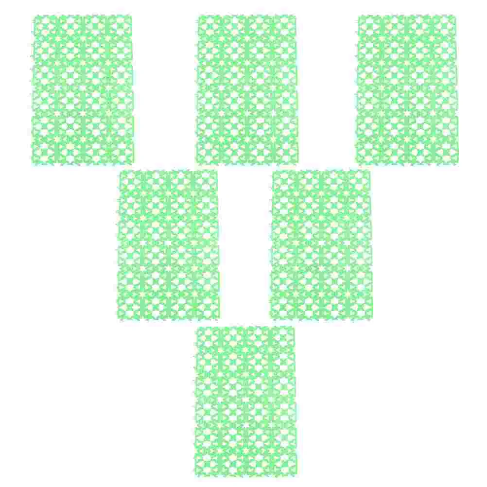 

6 Pcs Rabbit Cage Mat Anti- Pet Mats Protective Cushions Pads Bedding Hamster Indoor Enclosure