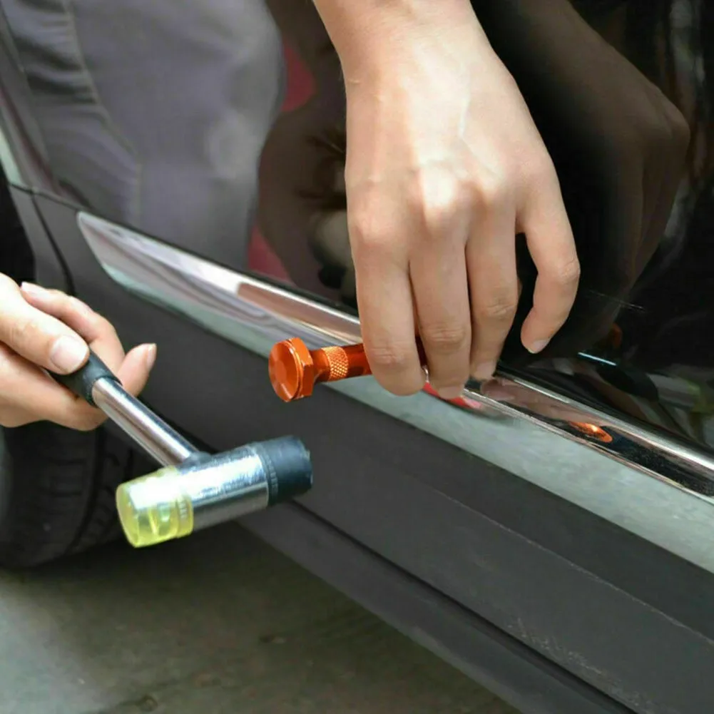 

11Pcs/kit Dent Repair Pen Car Double Rubber Hammer Down Pen Removal Accessories Durable