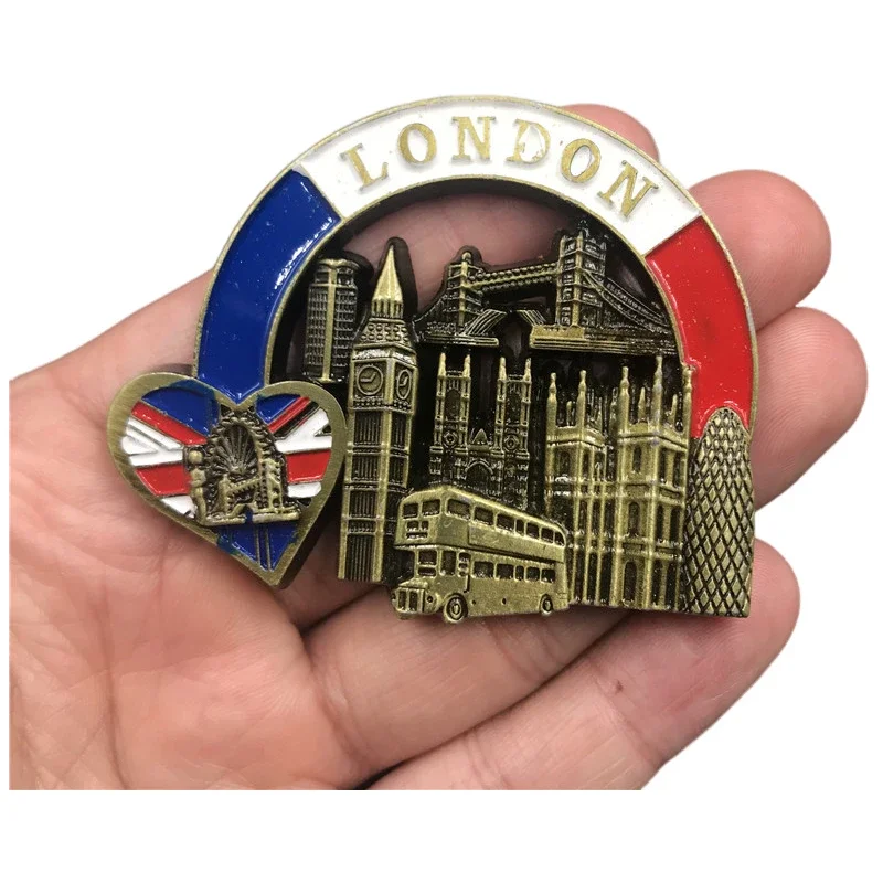 3D стерео США Египет Австрия Испания Дубай Россия Шанхай Макао металлический