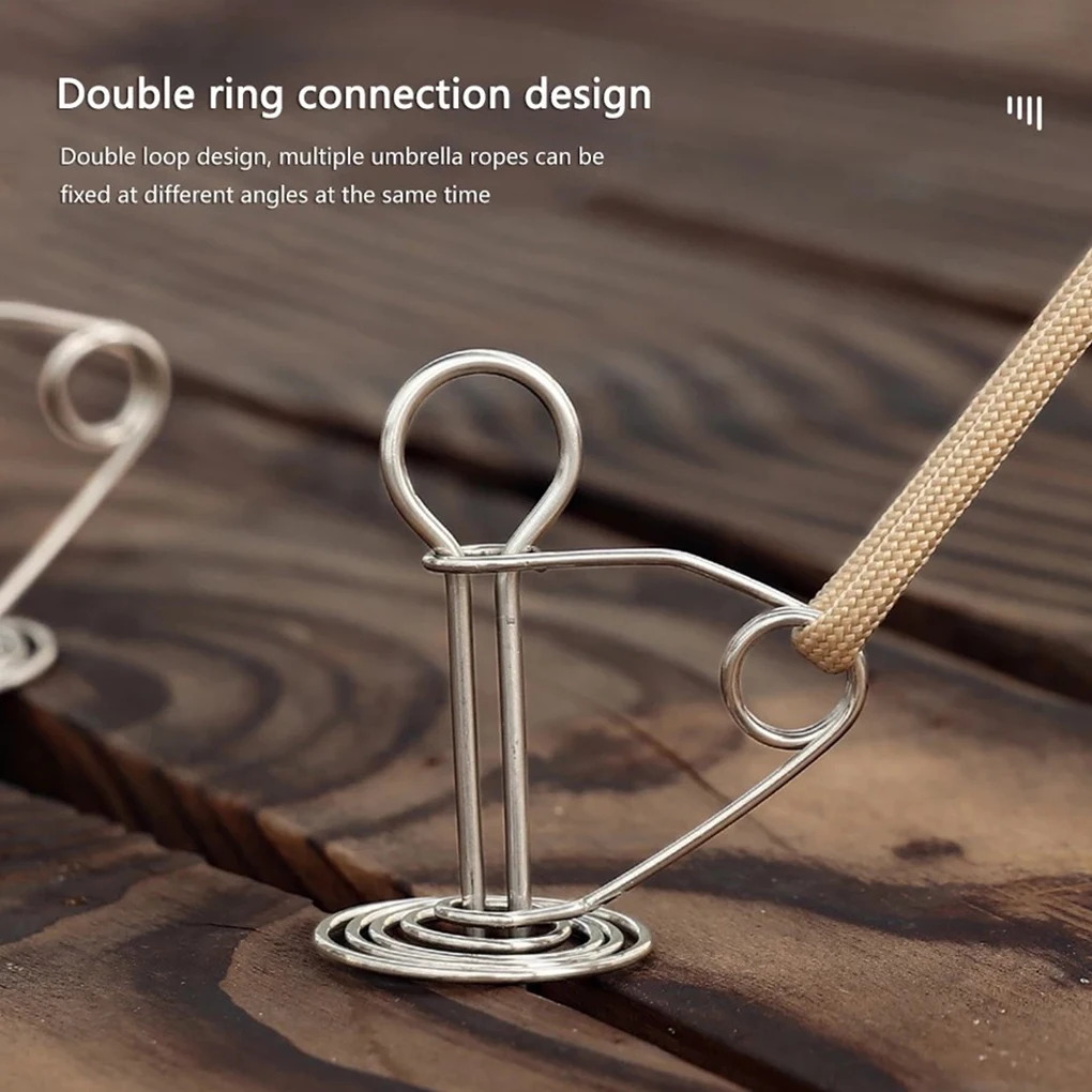 

10 шт., ветрозащитные Колышки из нержавеющей стали