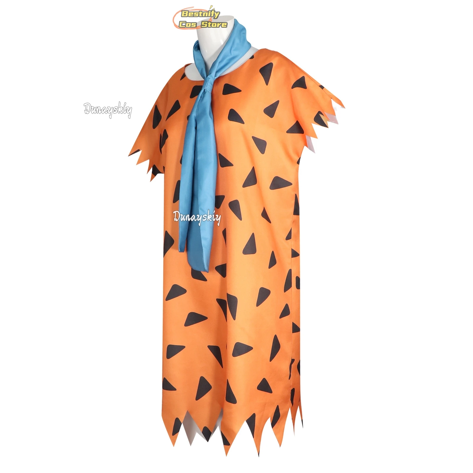 Хэллоуин Флинстоуны Фред взрослый косплей костюм американские анимированные