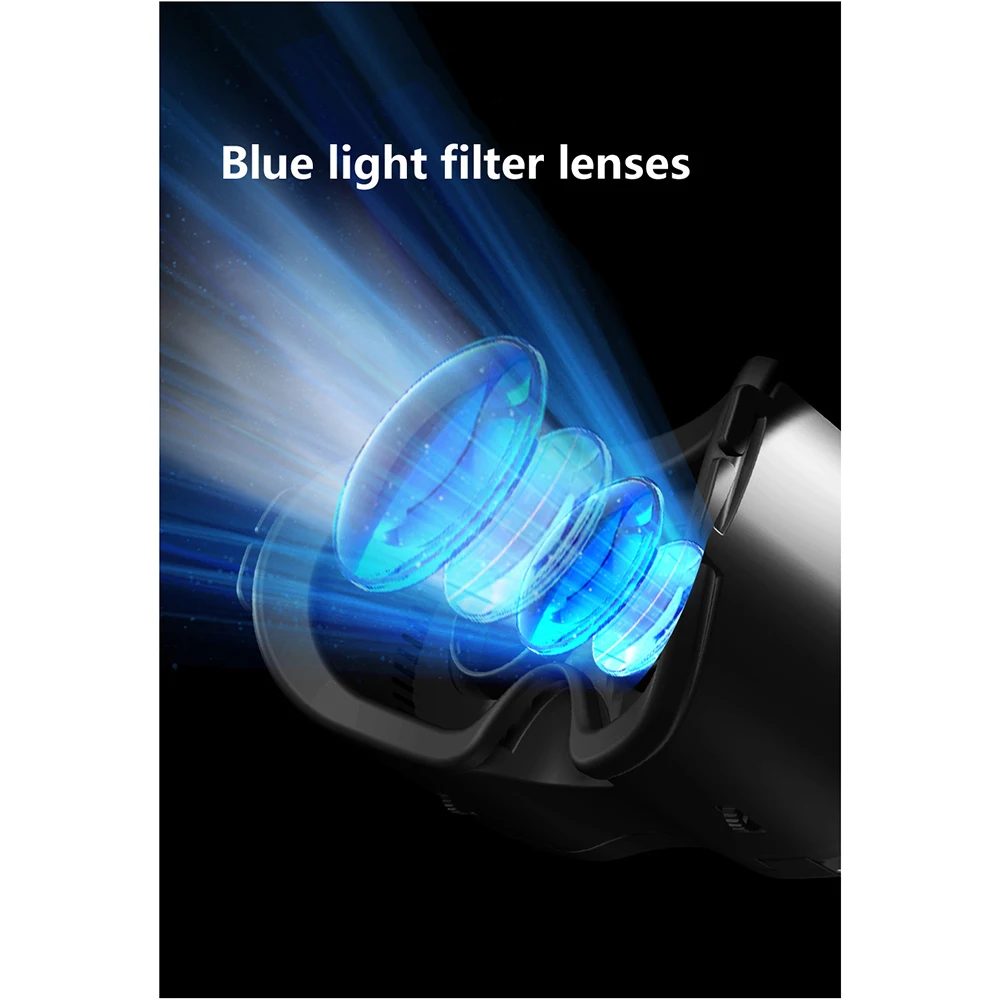 Pro X7 VR-гарнитура с регулируемым объективом высокой четкости VR-очки 3D игровой опыт