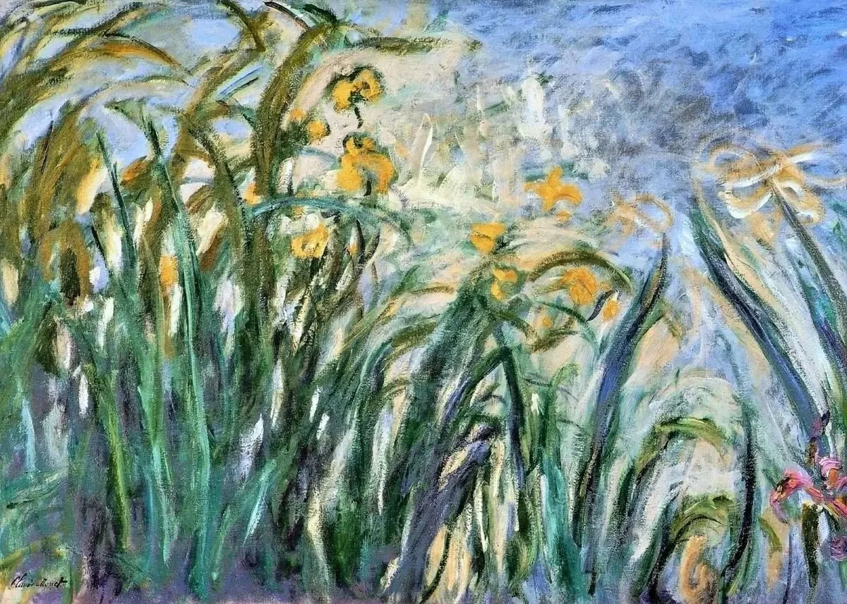 

Печать на холсте Клод Моне абстрактная