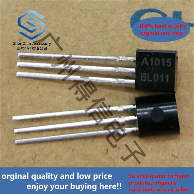 

50 шт., 100% оригинальные новые 2SA1015BL A1015, 1015 медные ножки To-92, реальное фото