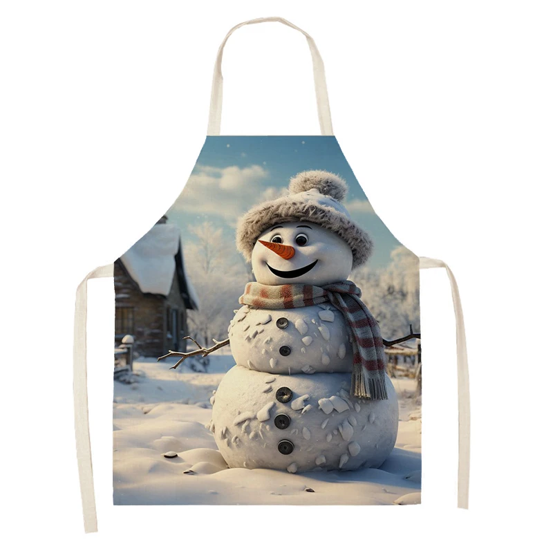 Кухонный Фартук для женщин льняной водонепроницаемый фартук мужчин и детей