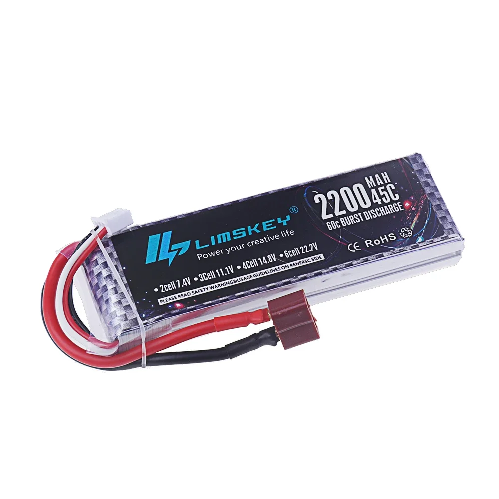 2S 3S 4S 6S RC Lipo Батарея 7 4 В 11 1 14 8 22 2 2200 мАч T XT60 Для Car Truck Monster Drone Boat Part