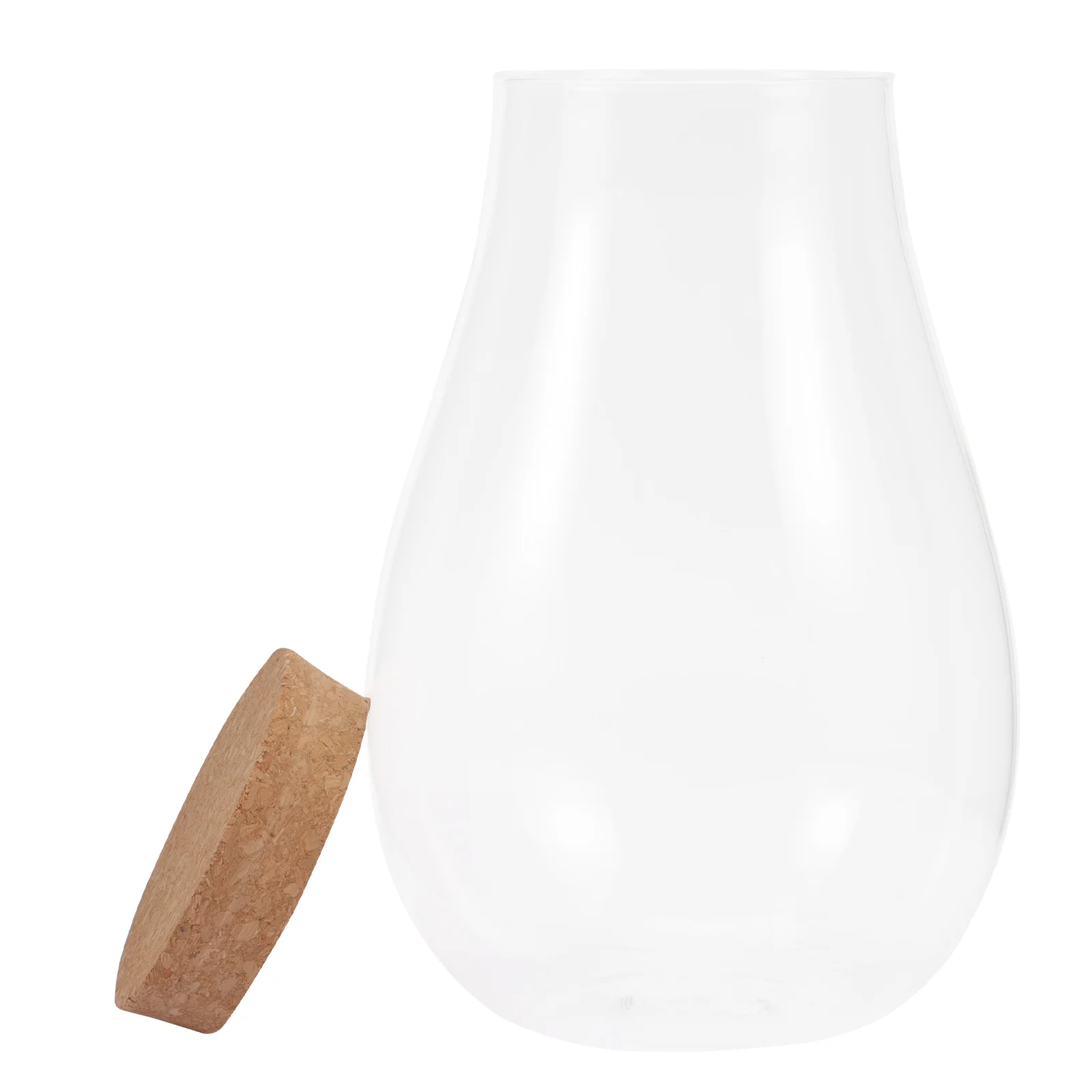 

Clear Glass Vase Orb Tealight Container