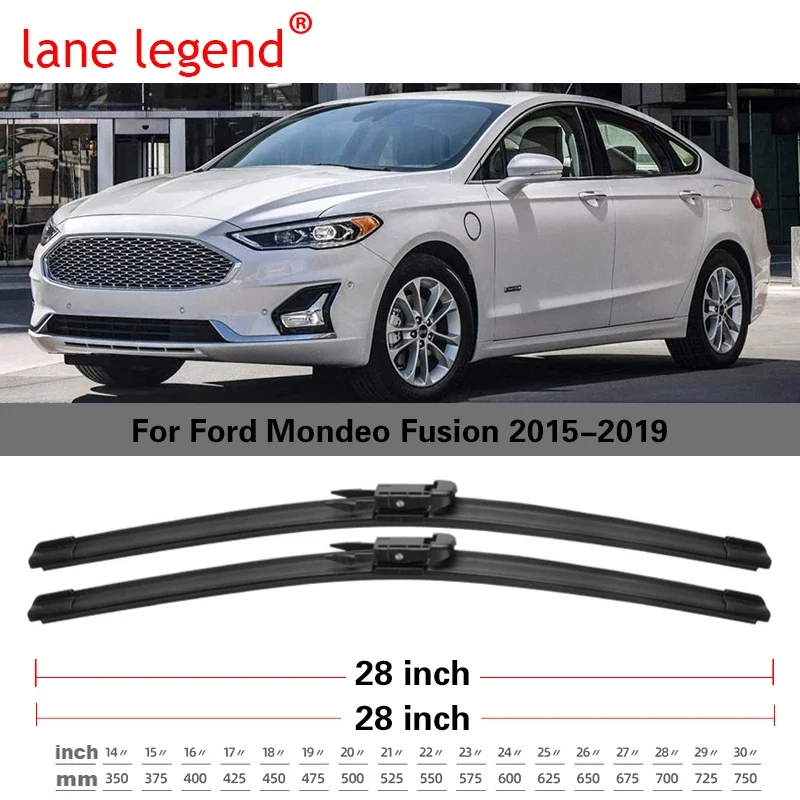 

Передние щетки стеклоочистителя для Ford Mondeo Fusion 2015-2019, лобовое стекло, окно 28 "+ 28" 2015 2016 2017 2018 2019