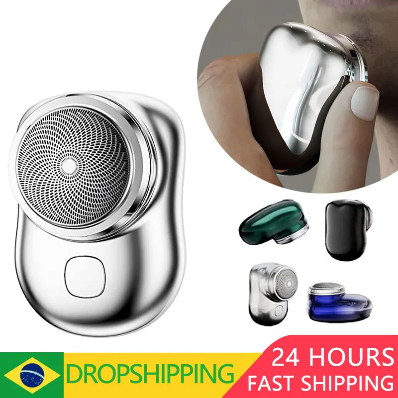 

Mini Portable Face Cordless Shavers Type-C Electric Shaver Ipx7 Waterproof Wet & Dry Painless Electric Machine Shaving For Men