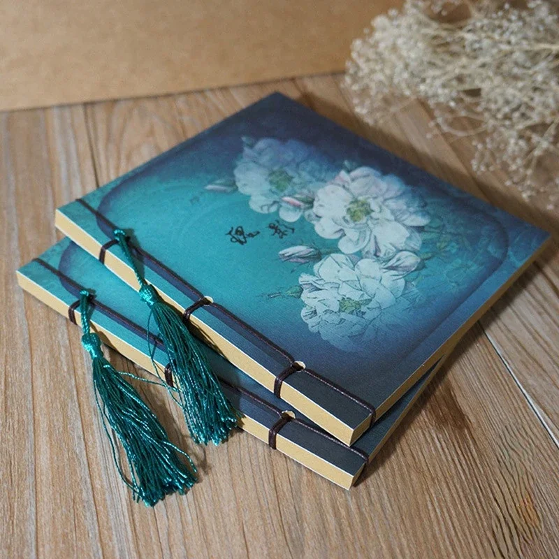 

Блокнот MOONBIFFY Китайский стиль Голубая роза