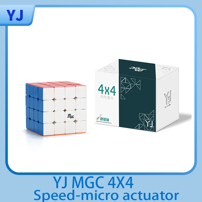 Фото [JudyCube] YJ MGC 4x4 Магнитный магический куб Speed Puzzle Cube MGC 4M Elite Cubo Magico для детей, подарок для детей №3
