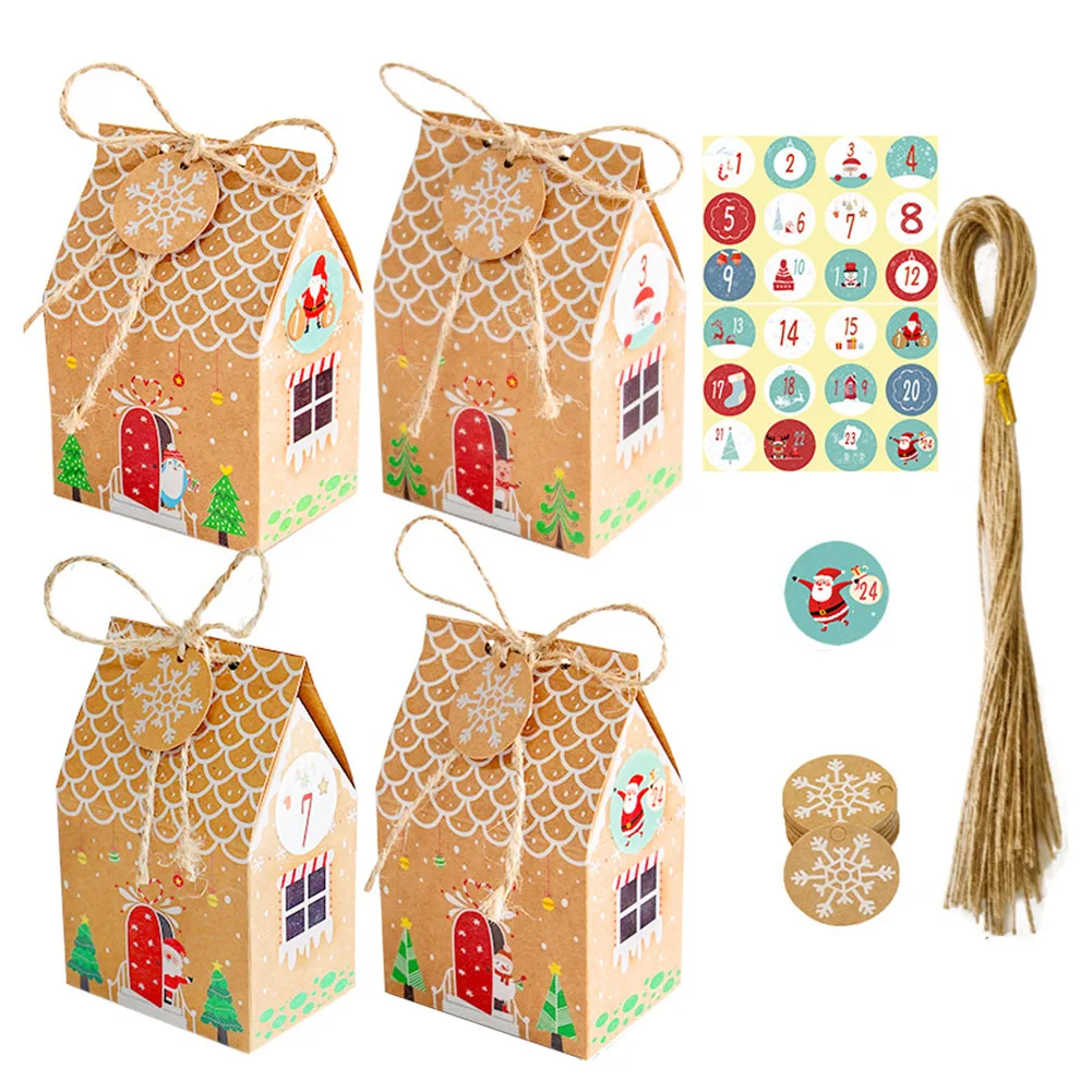 

Christmas Candy Gift Bags Sweets Box Xmas Party Gift Boxes Elevate Your Gift Giving Adds Festive Touch to Holiday Decor