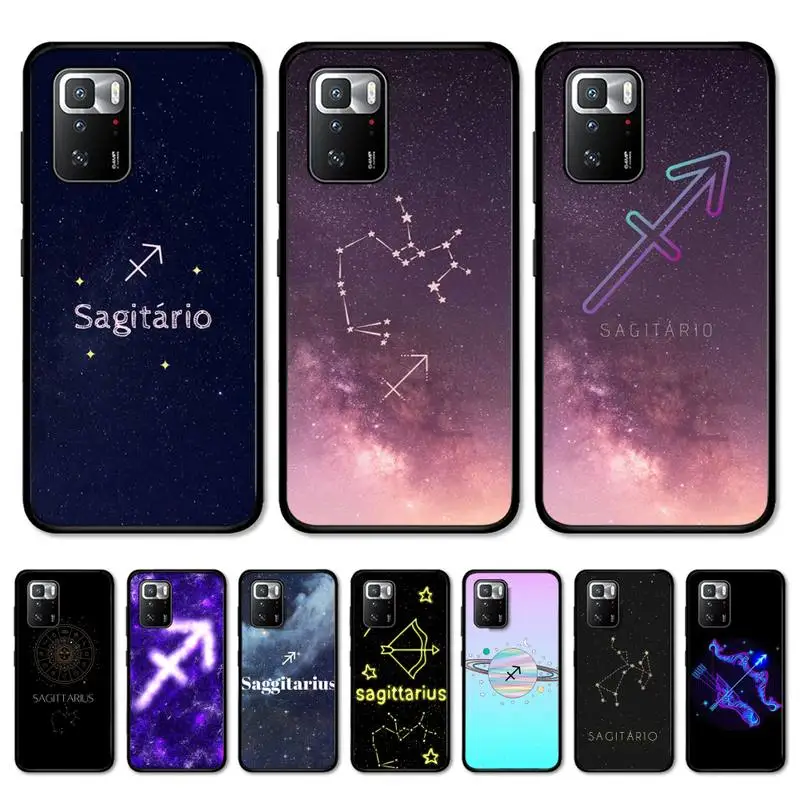 

Constellation Sagittarius Phone Case for Redmi Note 8 7 9 4 6 pro max T X 5A 3 10 lite pro