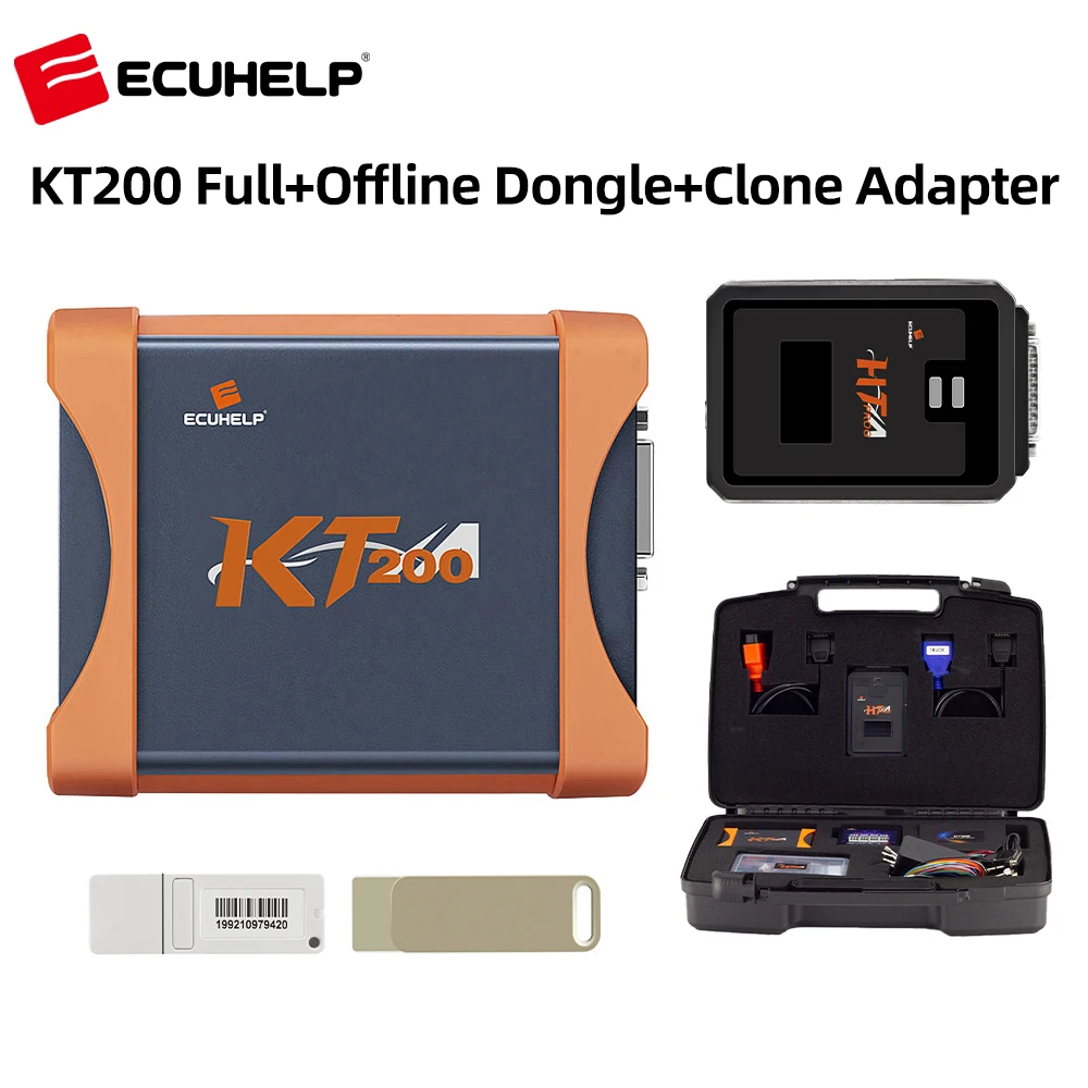 

ECU KT200 ECU Программатор, полная версия с автономной Рабочей станцией и адаптером клонирования HTProg