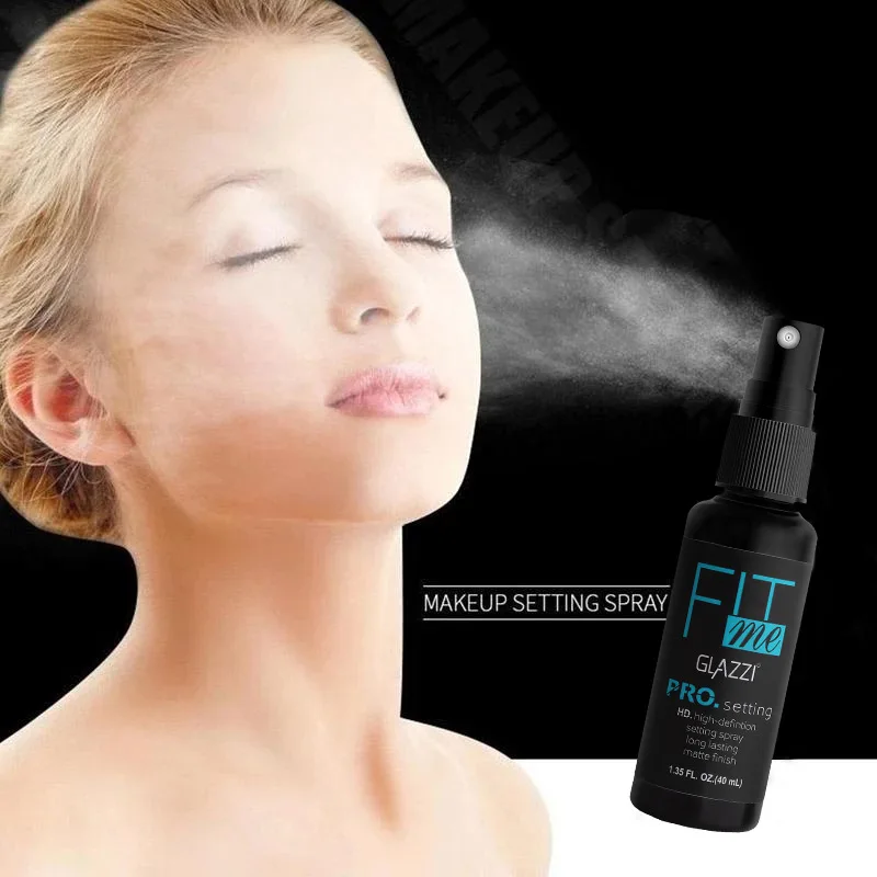 

40ml Makeup Setting Spray Long Lasting Makeup Moisturizing Facial Liquid Matte Finishing Setting Spray Oil Control Cosmetics