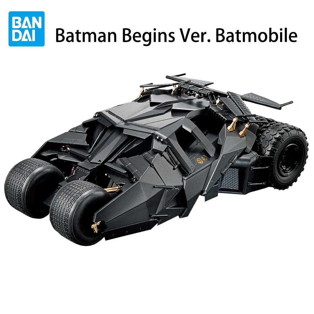 

Новейший Bandai, оригинальный Бэтмен, Бэтмобиль, Бэтмен начинается версия. Коллекционная Аниме Фигурка Dc 1/35, Сборная модель, набор, экшн-игрушк...