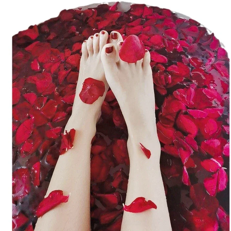 Натуральная Пузырьковая Ванна С Сушеными Лепестками Роз Искусственные Цветы Для