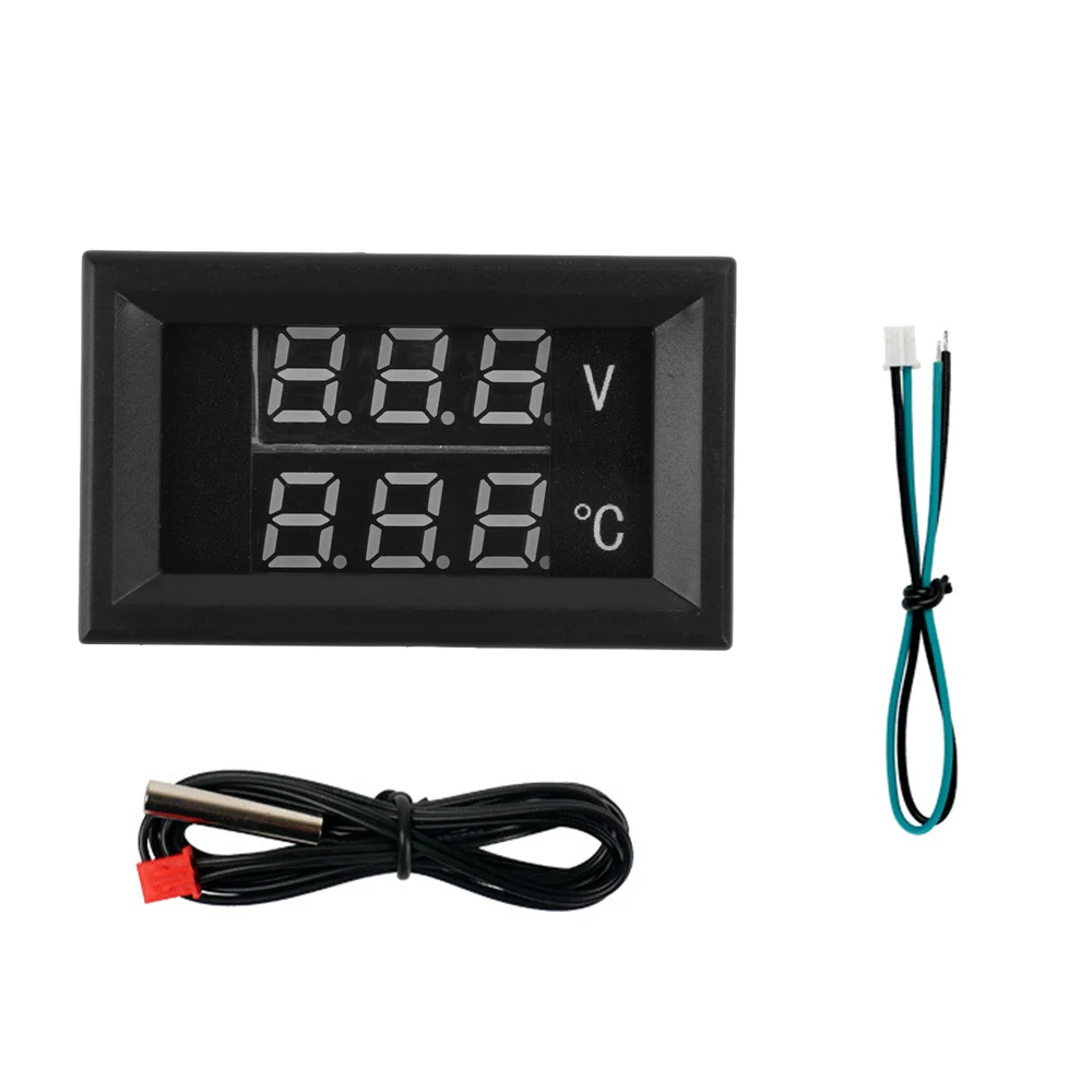 Универсальный DC 4-28 В 0 28 дюйма светодиодный цифровой автомобильный вольтметр