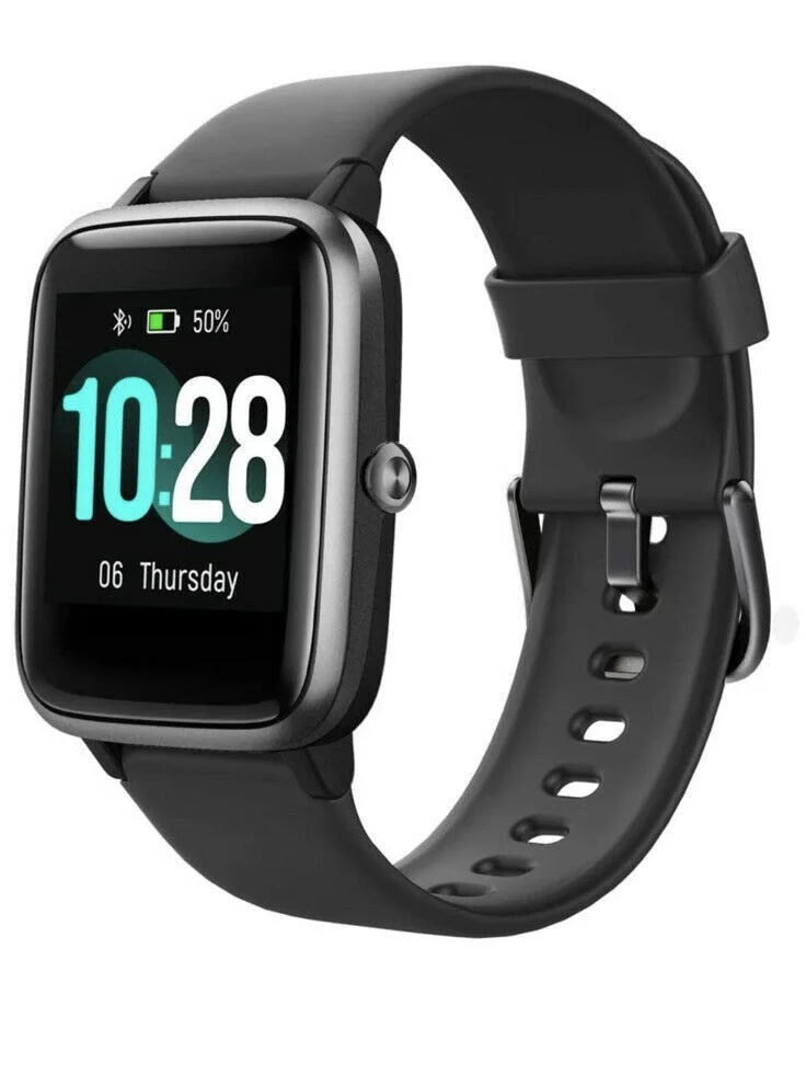

Willful 1.3 inch Black Case Fitness Tracking Smart Watch - iOS, Android