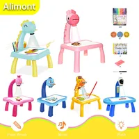 Kids Led Projector Art Drawing Table Light Toy Baby Juguetes Painting Board Desk Crafts Educational Learning Paint Tools For Gir