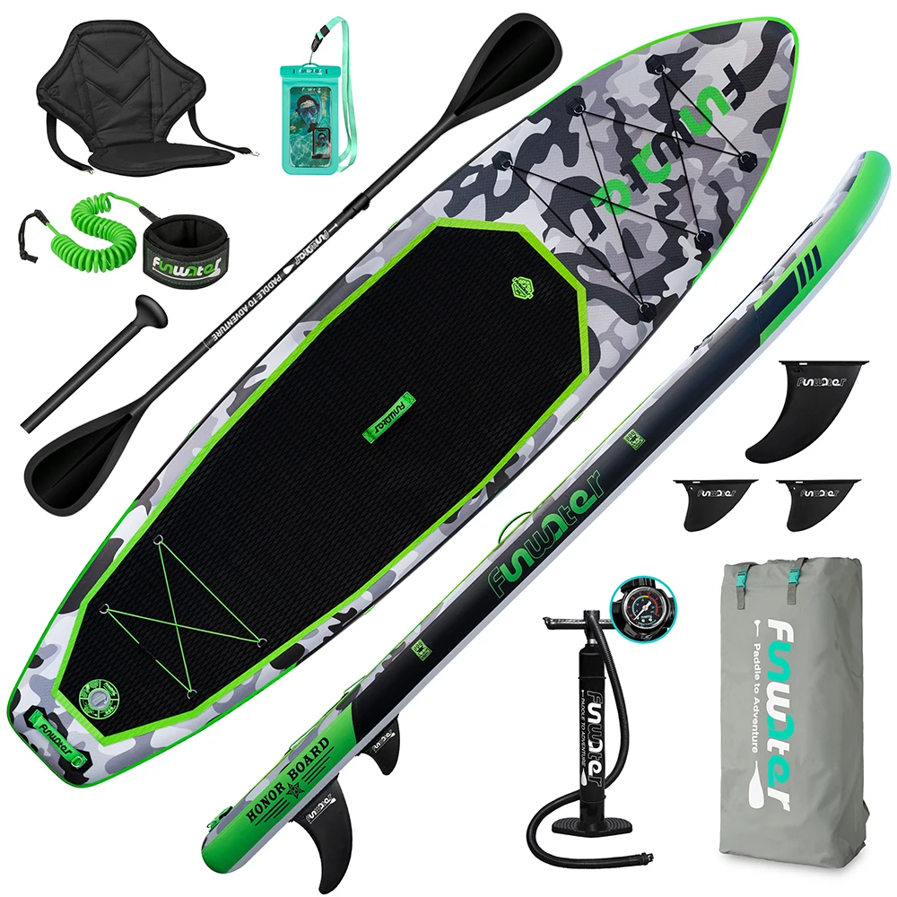 RU Funwater sup доска для серфинга надувная сапсерфинга