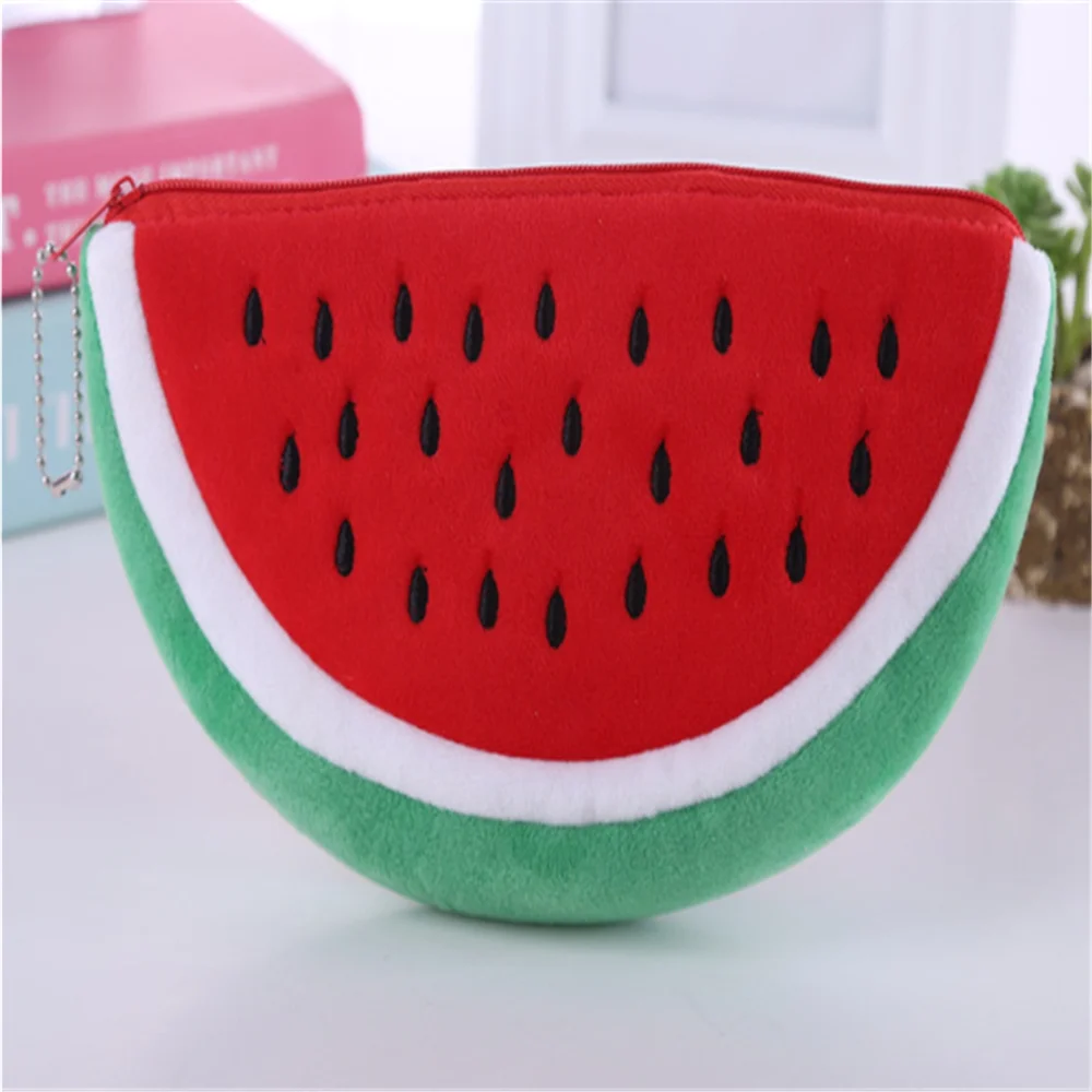 Мешочек для монет с фруктами маленькая плюшевая монета сумочка 24 шт. |