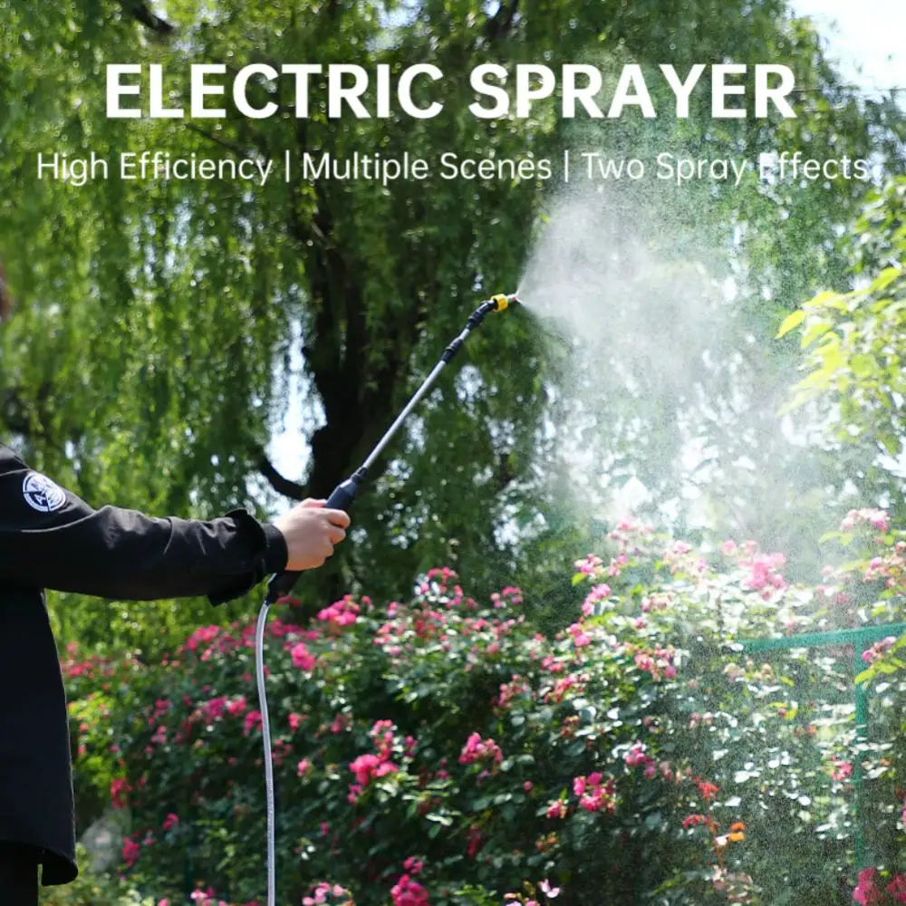 

Portable Automatic Electric Sprayer Garden Watering Spray Gun Nozzle Sprinkler Garden Plant Watering Spray Gun Garden Supplies