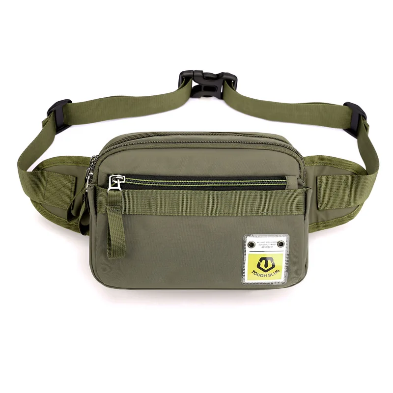 

New Trend Men's Waist Bag Leisure Sports Chest Bag Messenger Bag Outdoor Running Personal Waist Bag Cashier Bag