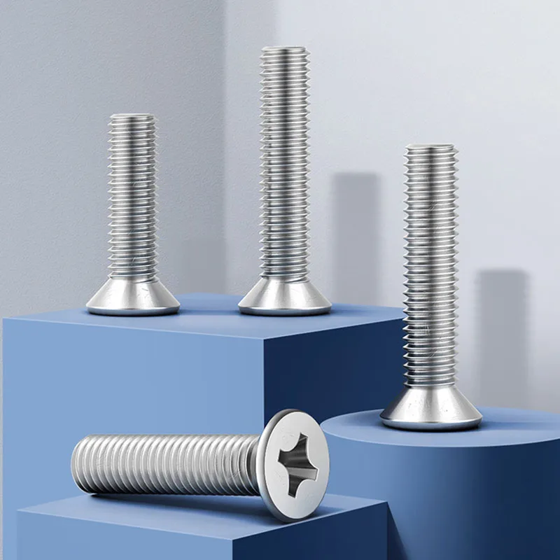 

316 Stainless Steel Flat Head Screw Phillips Countersunk Screw M5 M6 Small Screw 2 Pcs