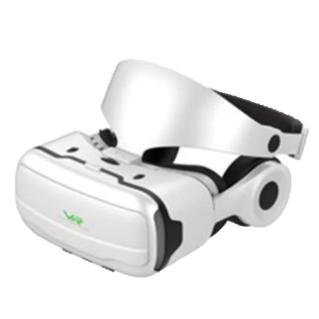 

Hot selling G02EF VR 110 Degrees Virtual reality 3D Glasses with headphone