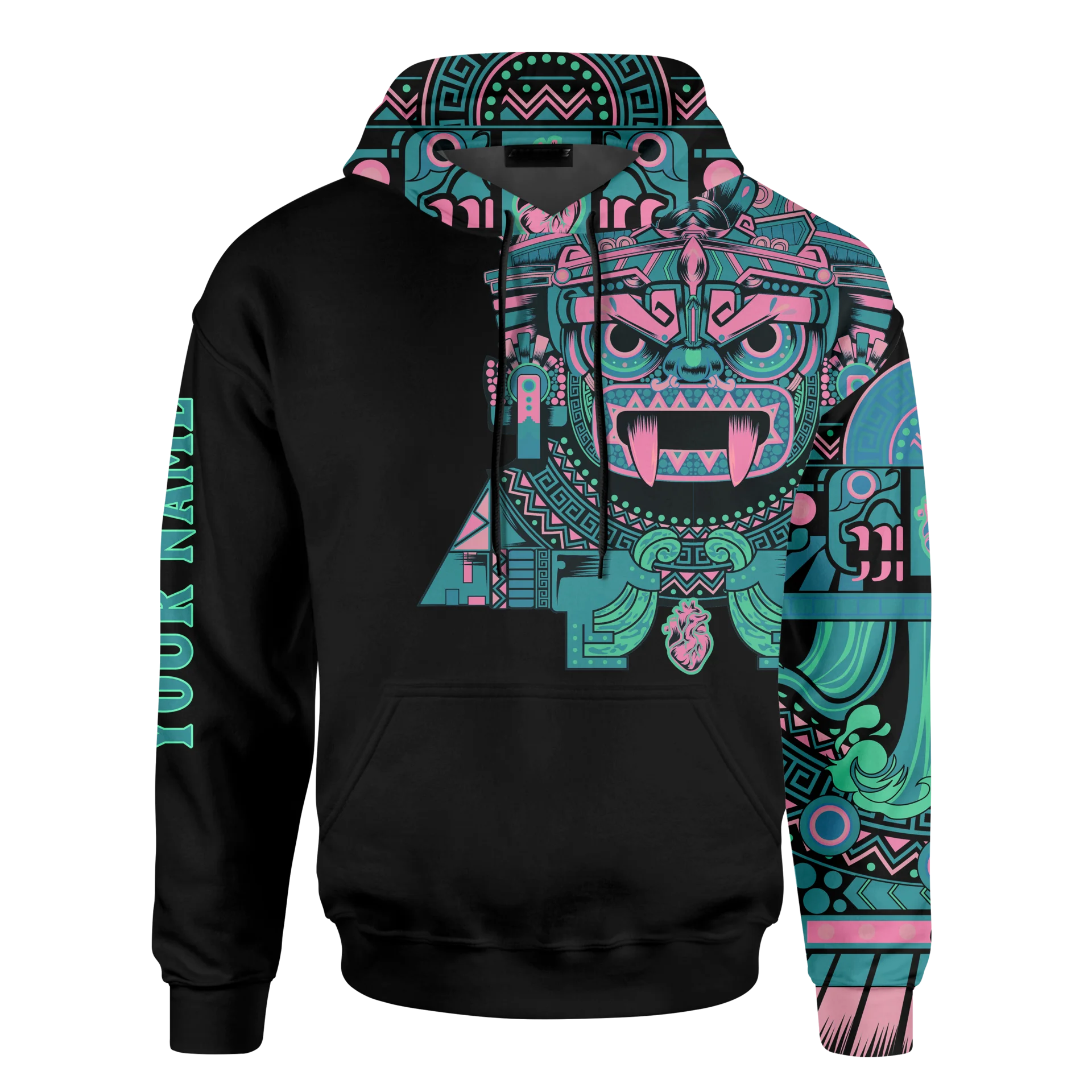 Tlaloc Мексиканская маска для Реслинга Maya Aztec художественная роспись 3D печать на