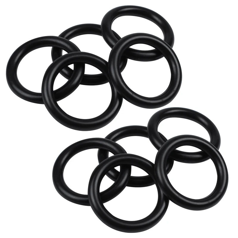 

10 Pieces 35mm x 5mm Rubber O Ring Oil Seal Sealing Washer Black