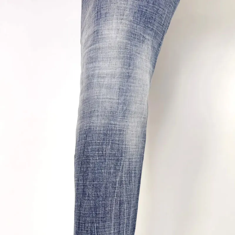 Джинсы мужские стрейчевые уличная мода облегающие синие джинсы в стиле ретро