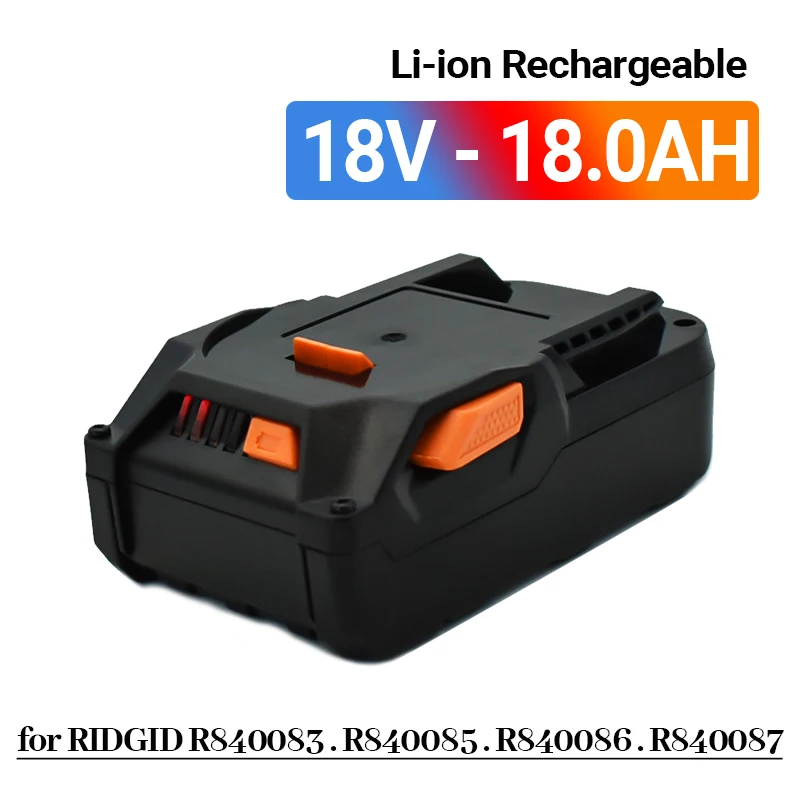 

Brand new high quality 18V Li-ion Rechargeable Power Tool Battery for RIDGID R840083 R840085 R840086 R840087 Series AEG Series