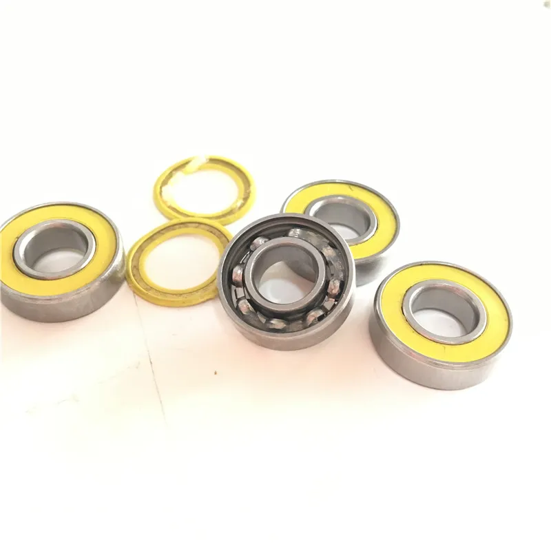 

1 Set Grade ABEC 3 Yellow Rubber Rc Bearing Kits For HPI CAR VORZA flux