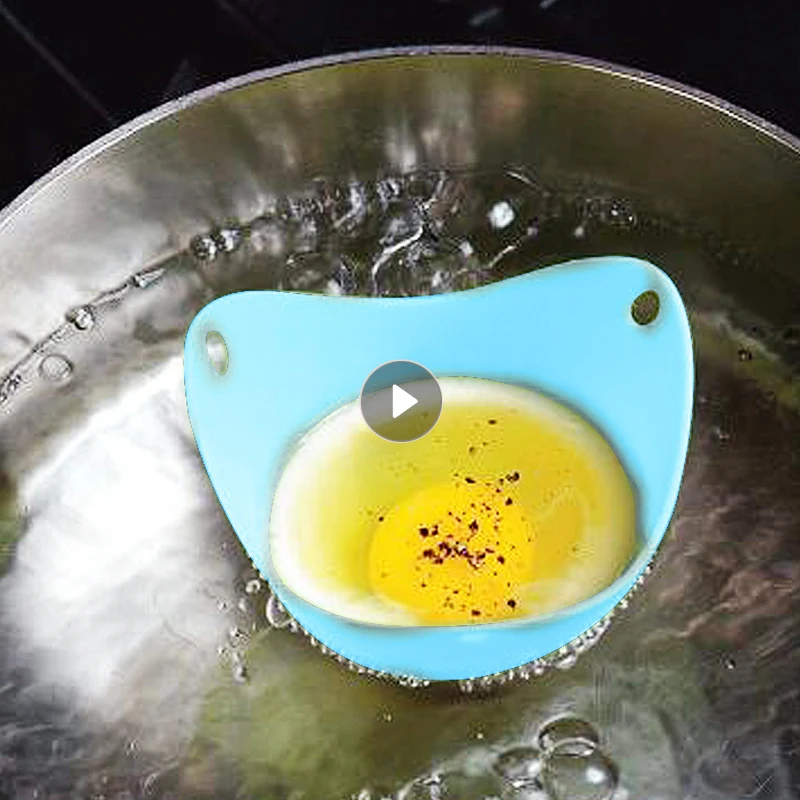 

1pc High Temperature Silicone Egg Boiler Creative Useful Egg Tray For Cooking Silica Gel Poacher Egg Steamer Kitchen Egg Tools
